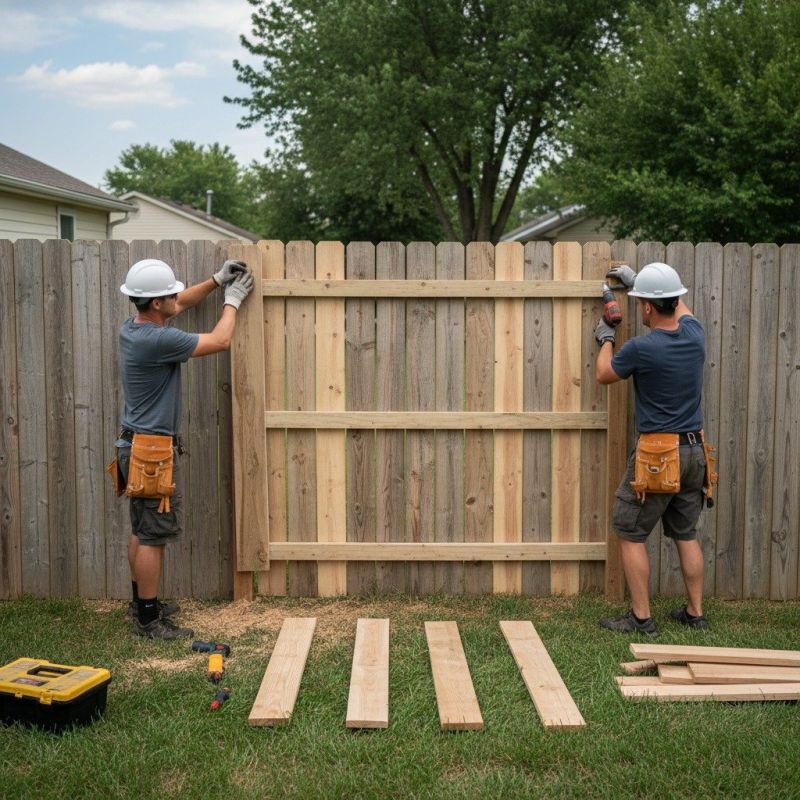 Local Fence Service pros at work